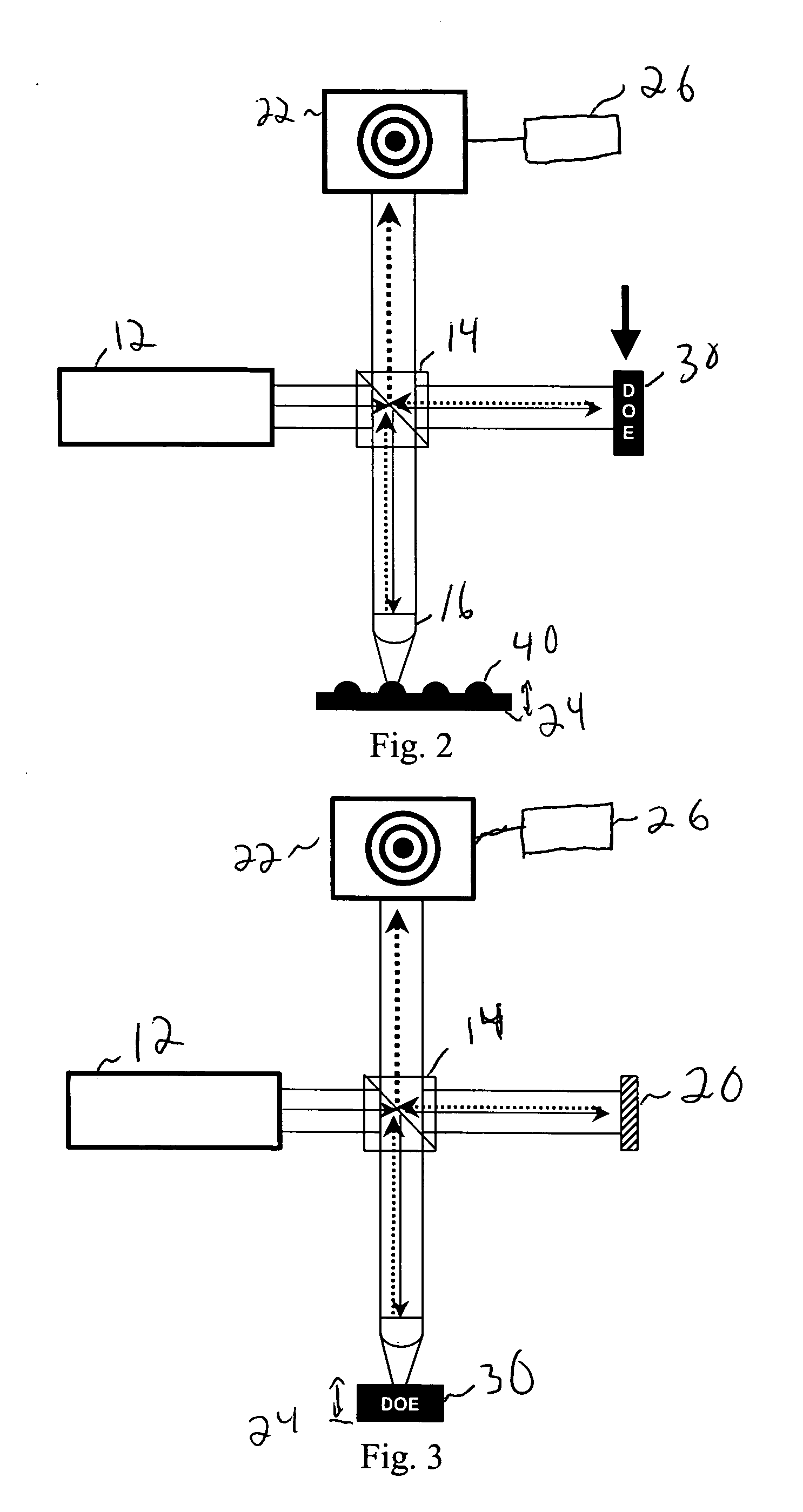 Aspheric diffractive reference for interferometric lens metrology