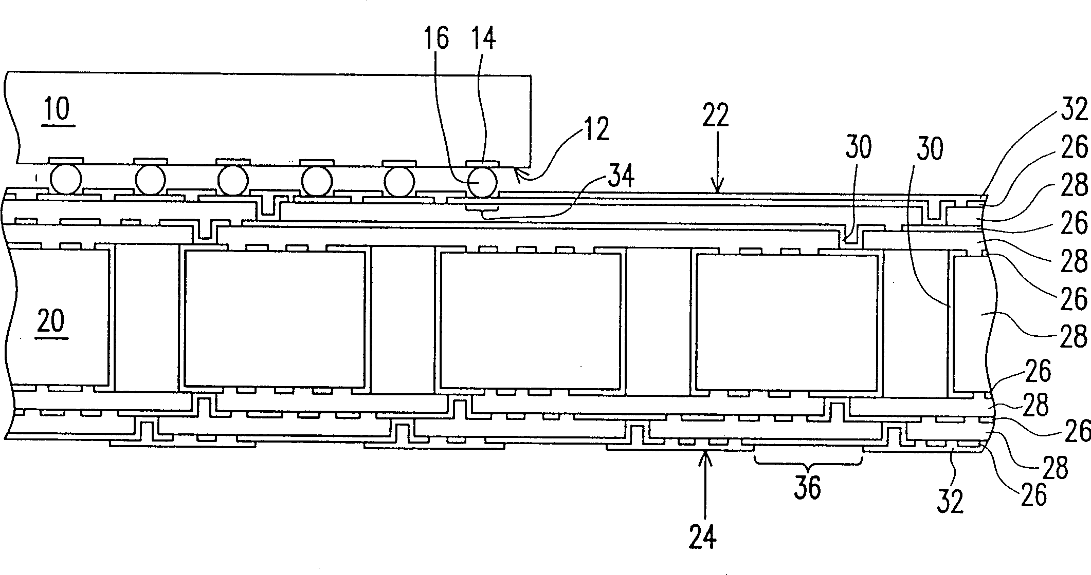 Crystal covered package substrate