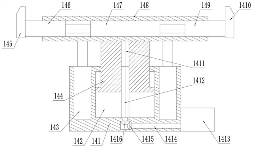 A processing mechanism for an automobile engine cylinder head