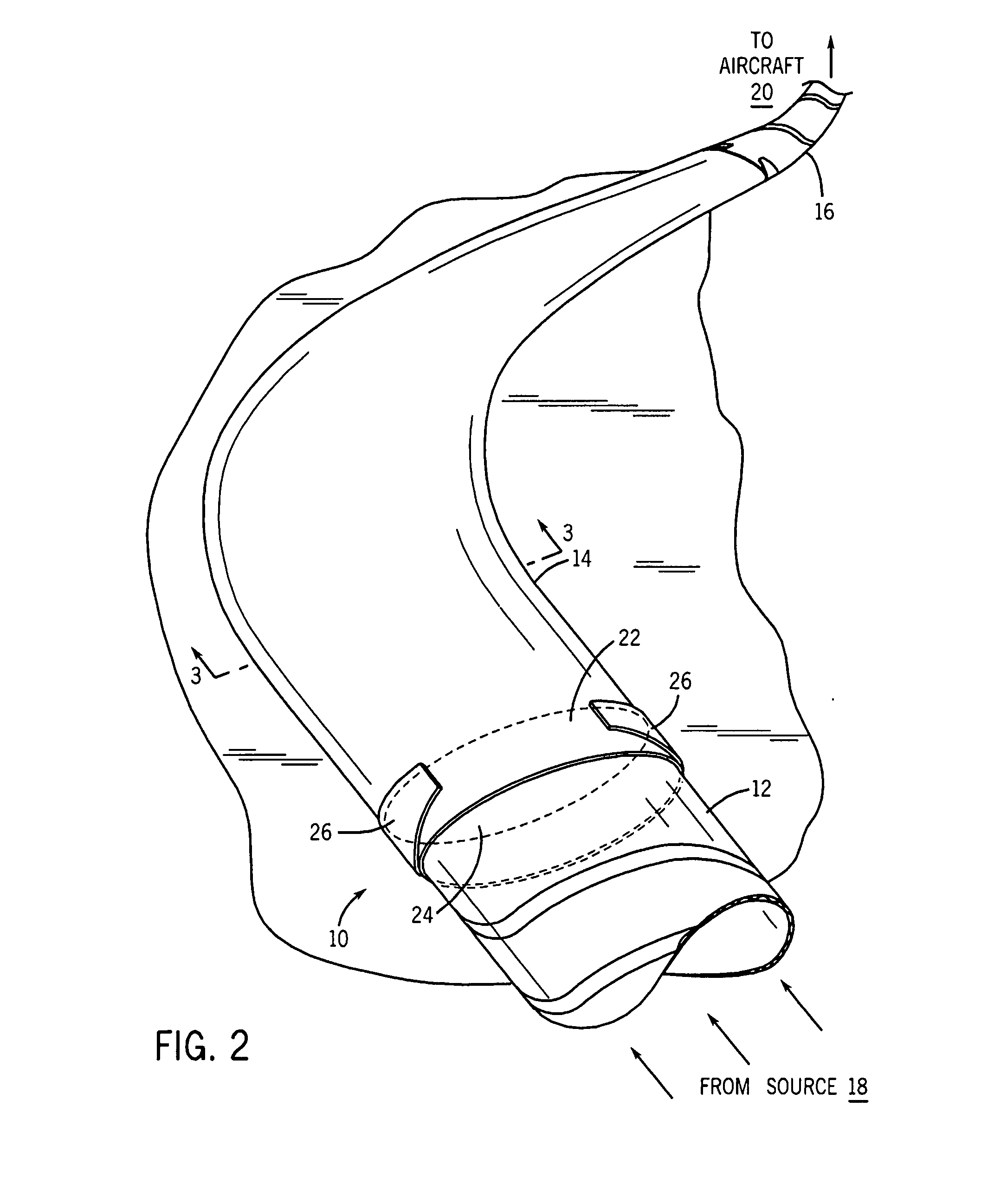 Robust preconditioned air hose