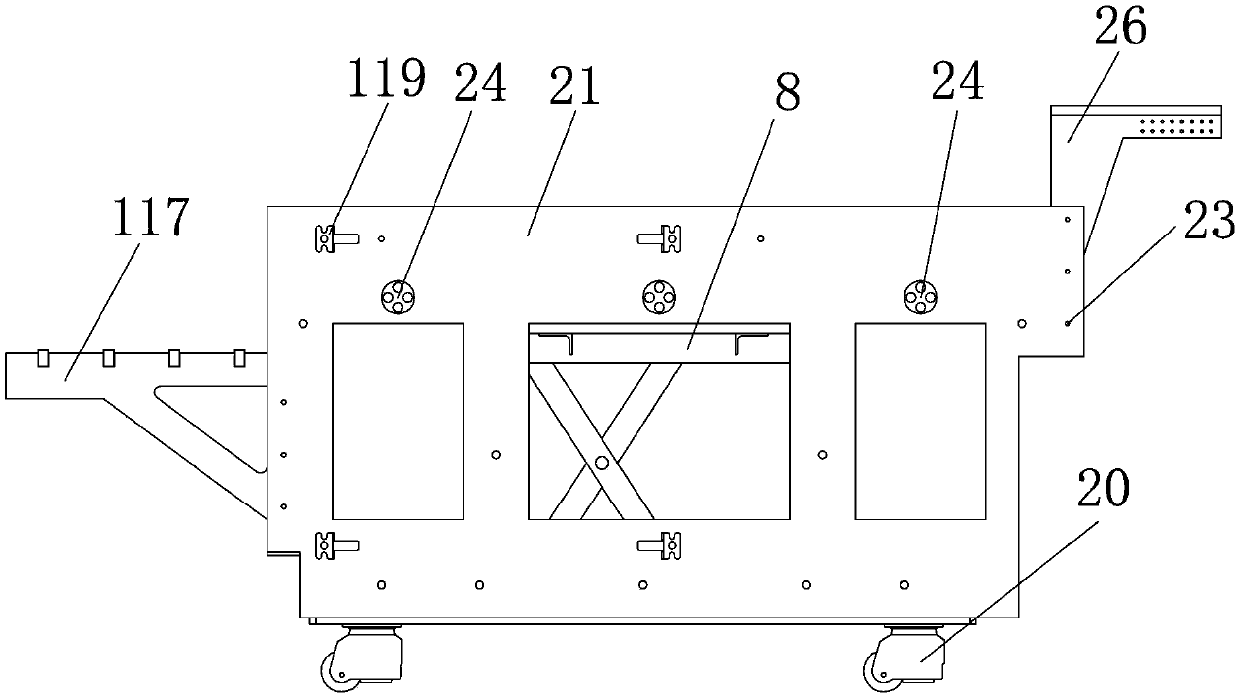 Automatic steering conveyor special for plastic bag strapping