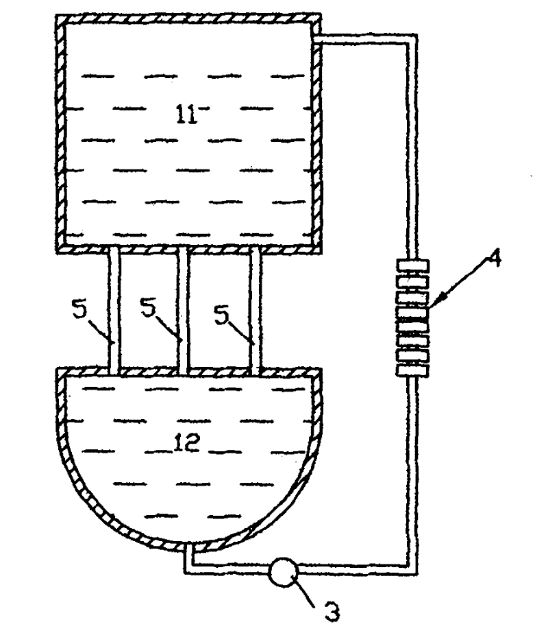 Circulation type drinking water magnetizing equipment