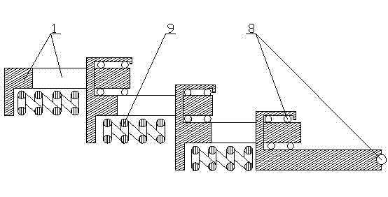 Flowing water louvered power machine