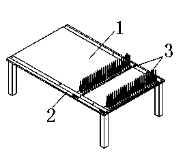 Production method facilitating orderly collection of fibers