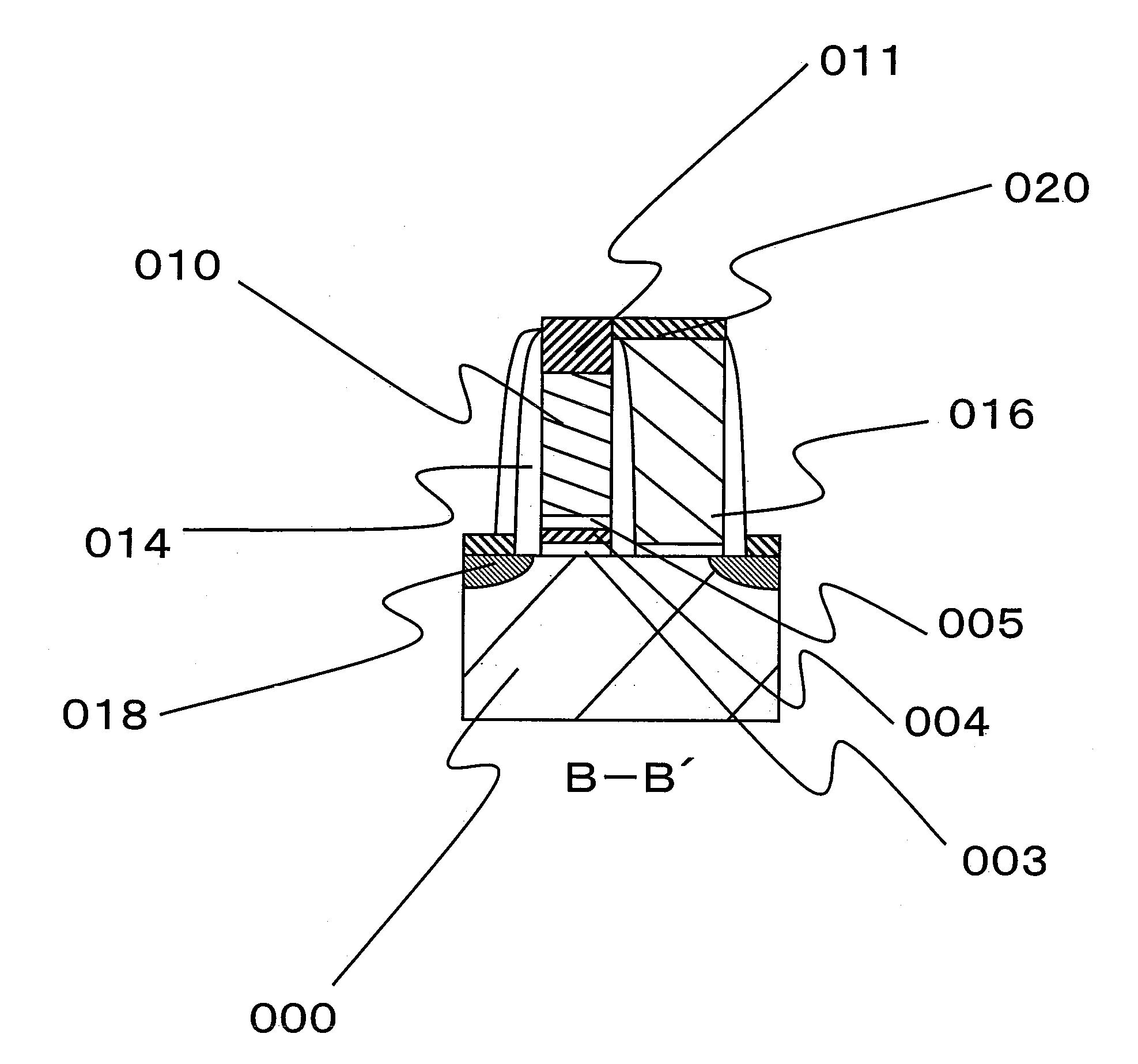 Nonvolatile semiconductor storage device and manufacturing method of the same