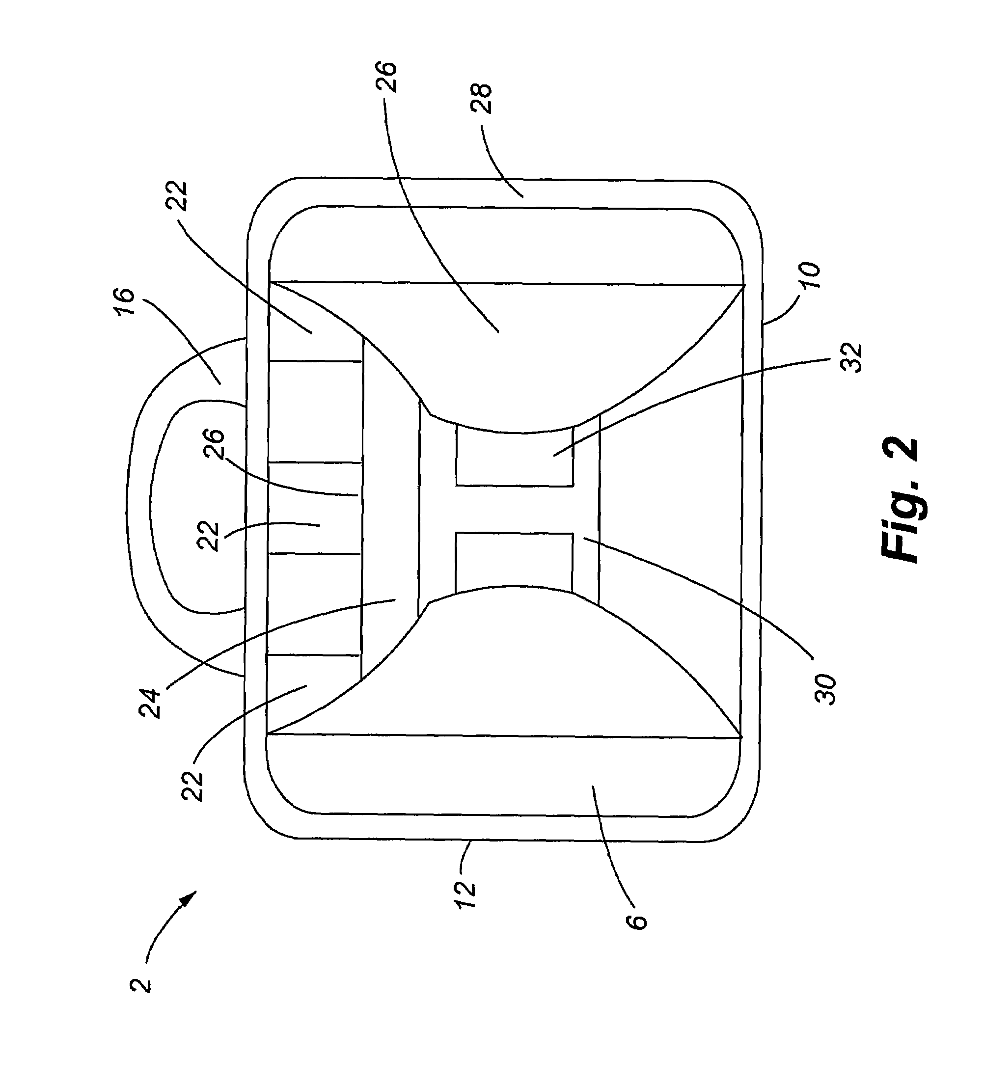 Case with selectively adjustable storage portion