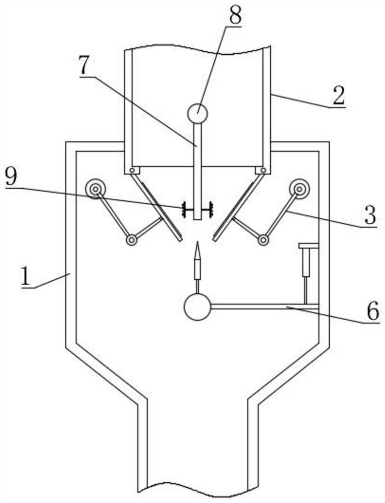 Anti-blocking double-pneumatic flap valve