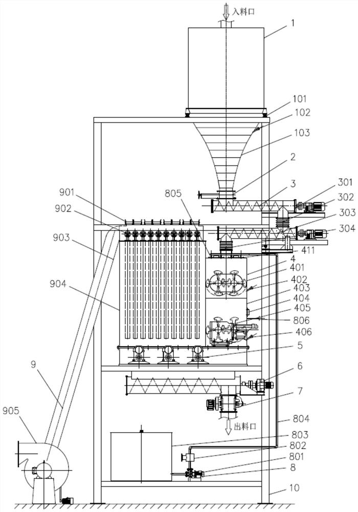 Modular high-temperature material digestion system