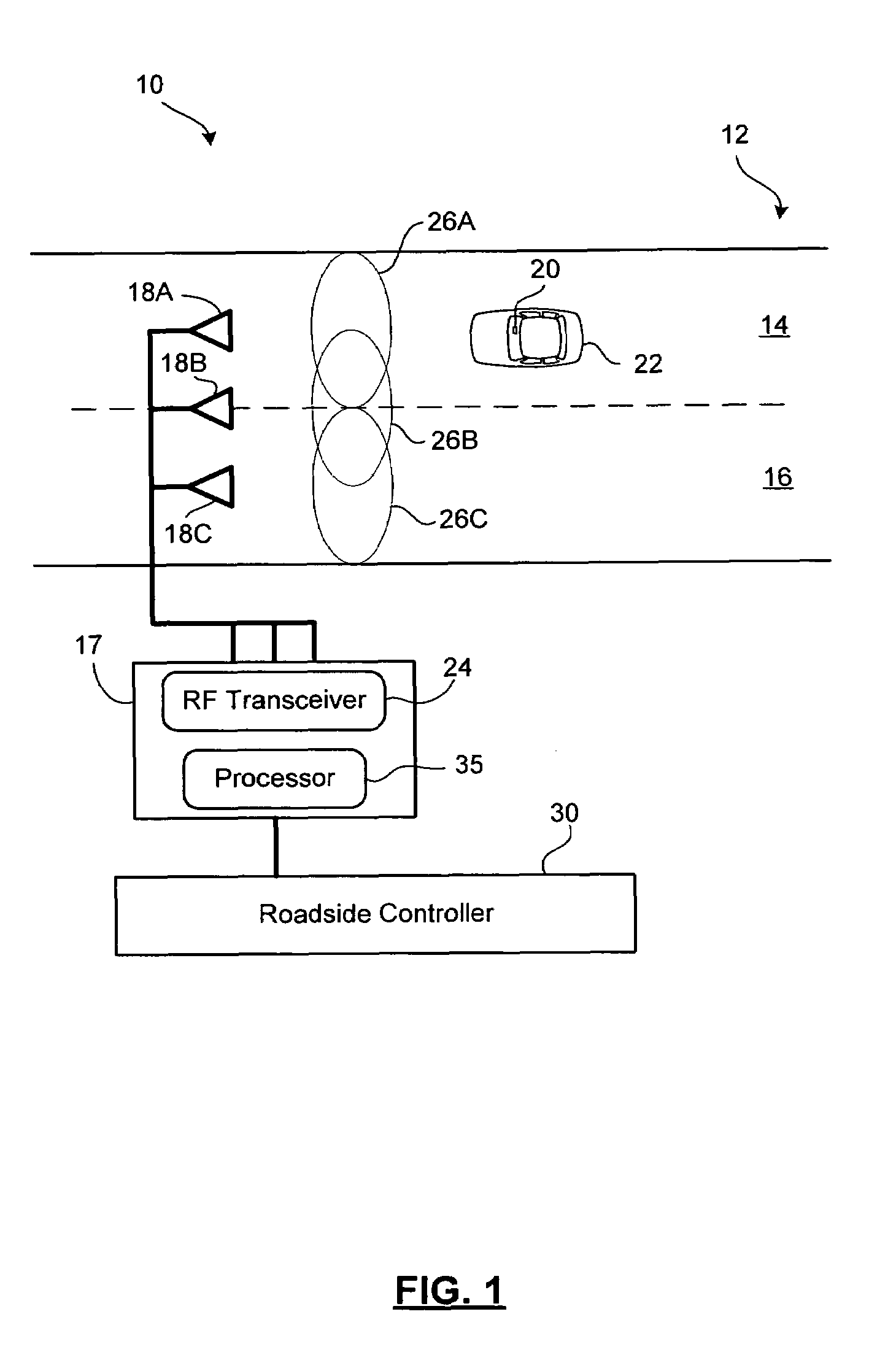 Method of enabling two-state operation of electronic toll collection system