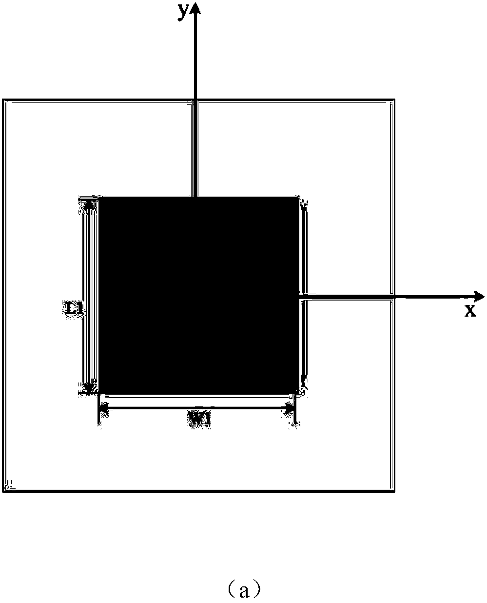 Circular antenna array design method for rotation circular polarization array element to produce OAM beam