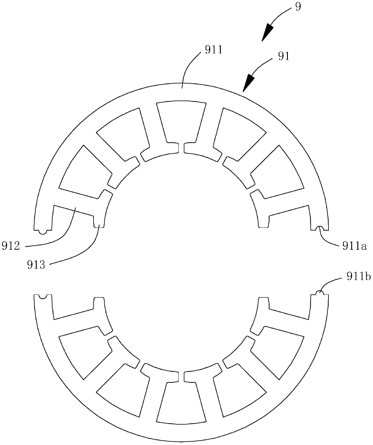 motor stator