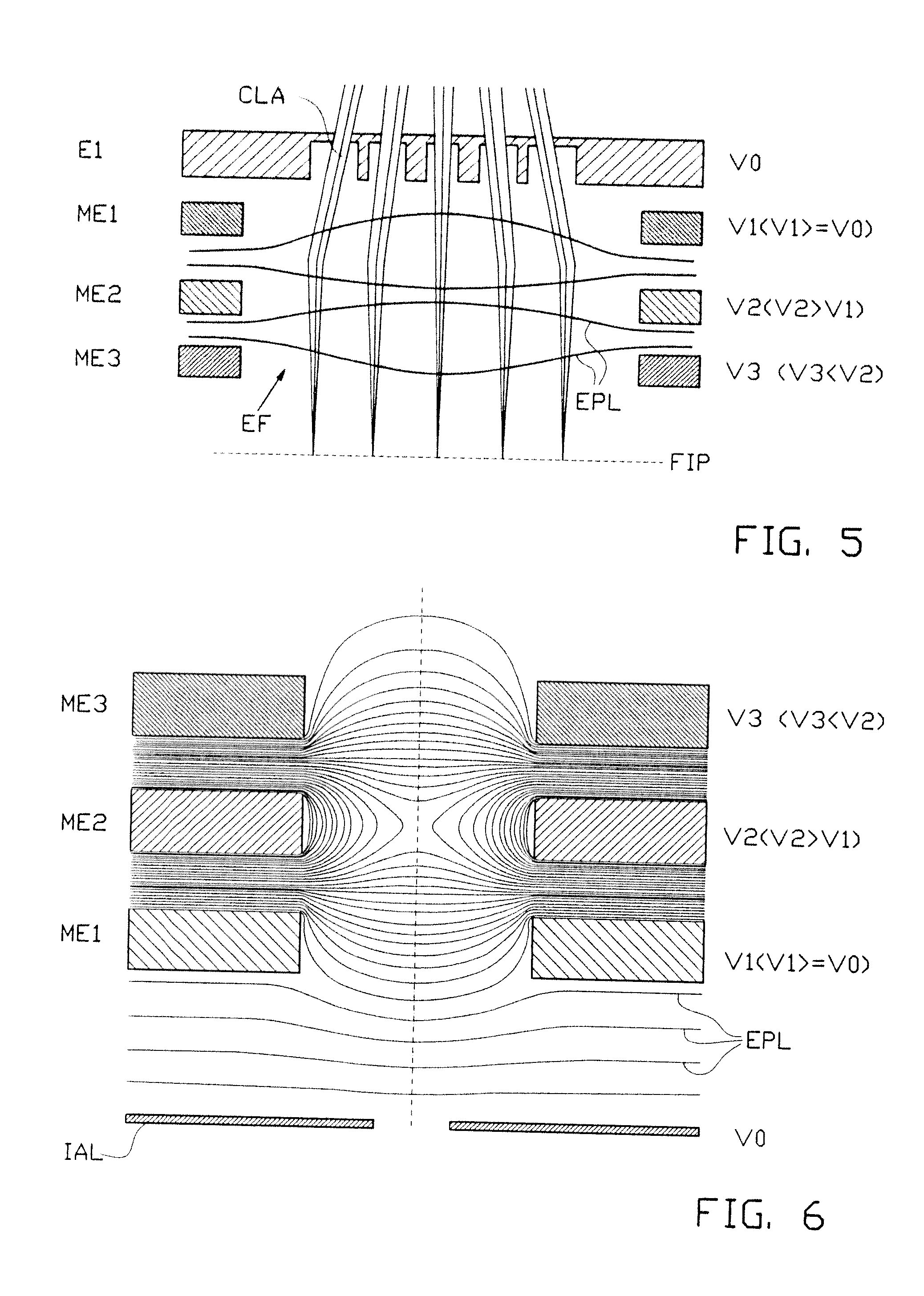 Multiple beam charged particle optical system