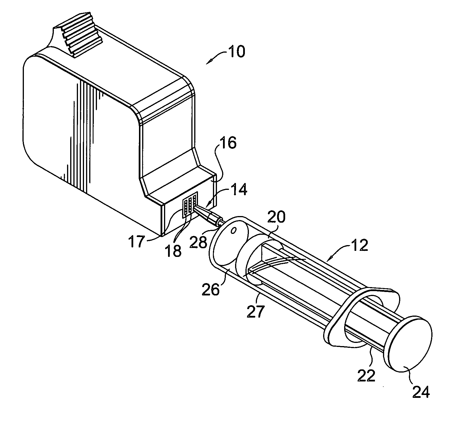 Inkjet cartridge cleaning devices