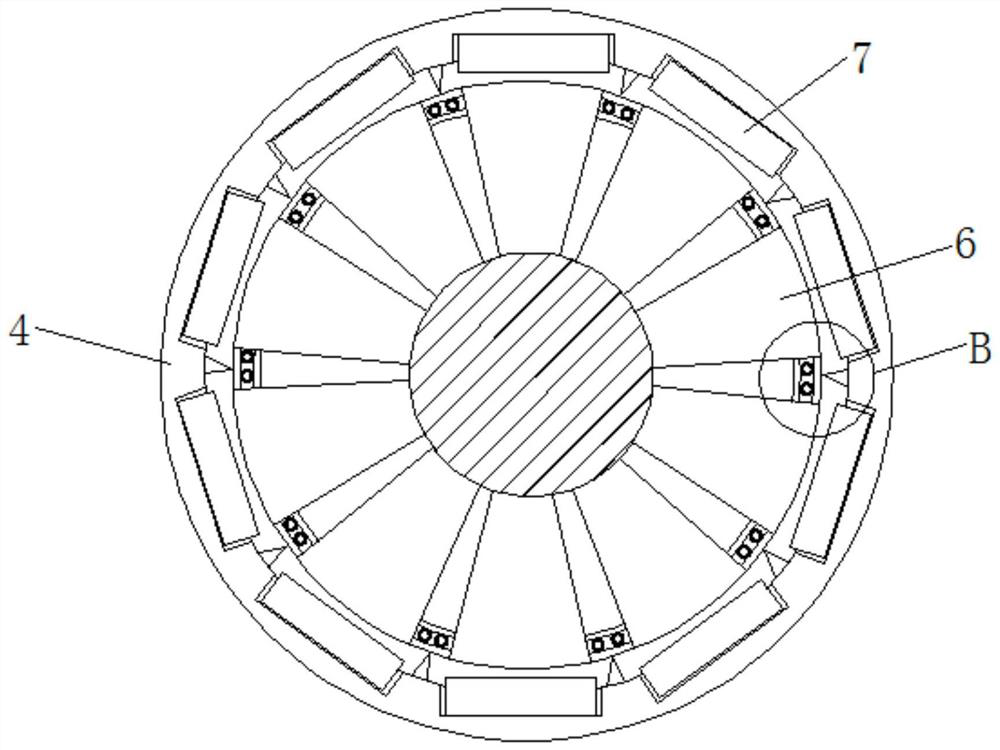 Scenic high place steel structure connection structure