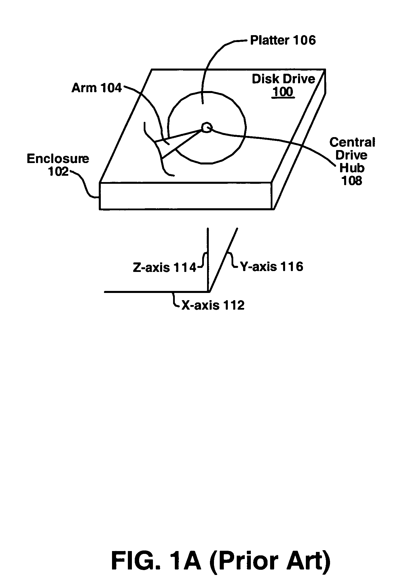 System and method for rigidly coupling a disk drive to a chassis of a computer