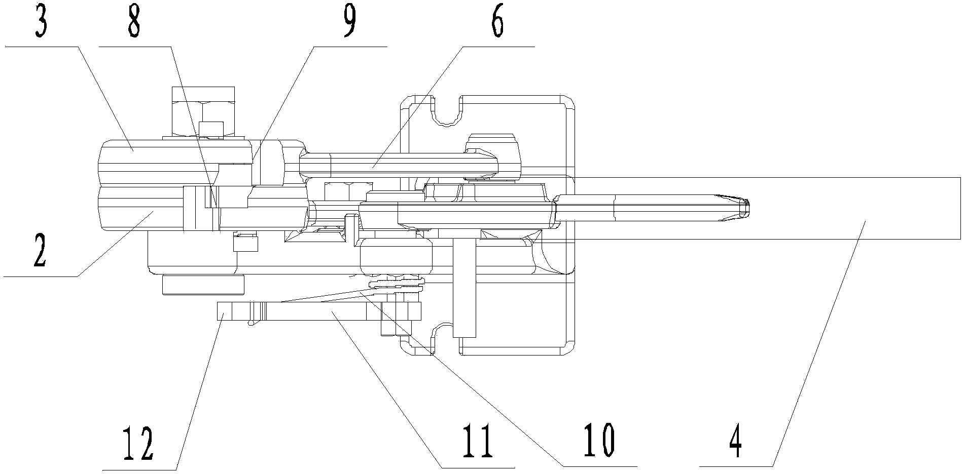 Screw rod shear