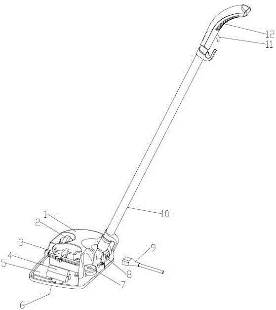 Wireless steam mop and application method thereof