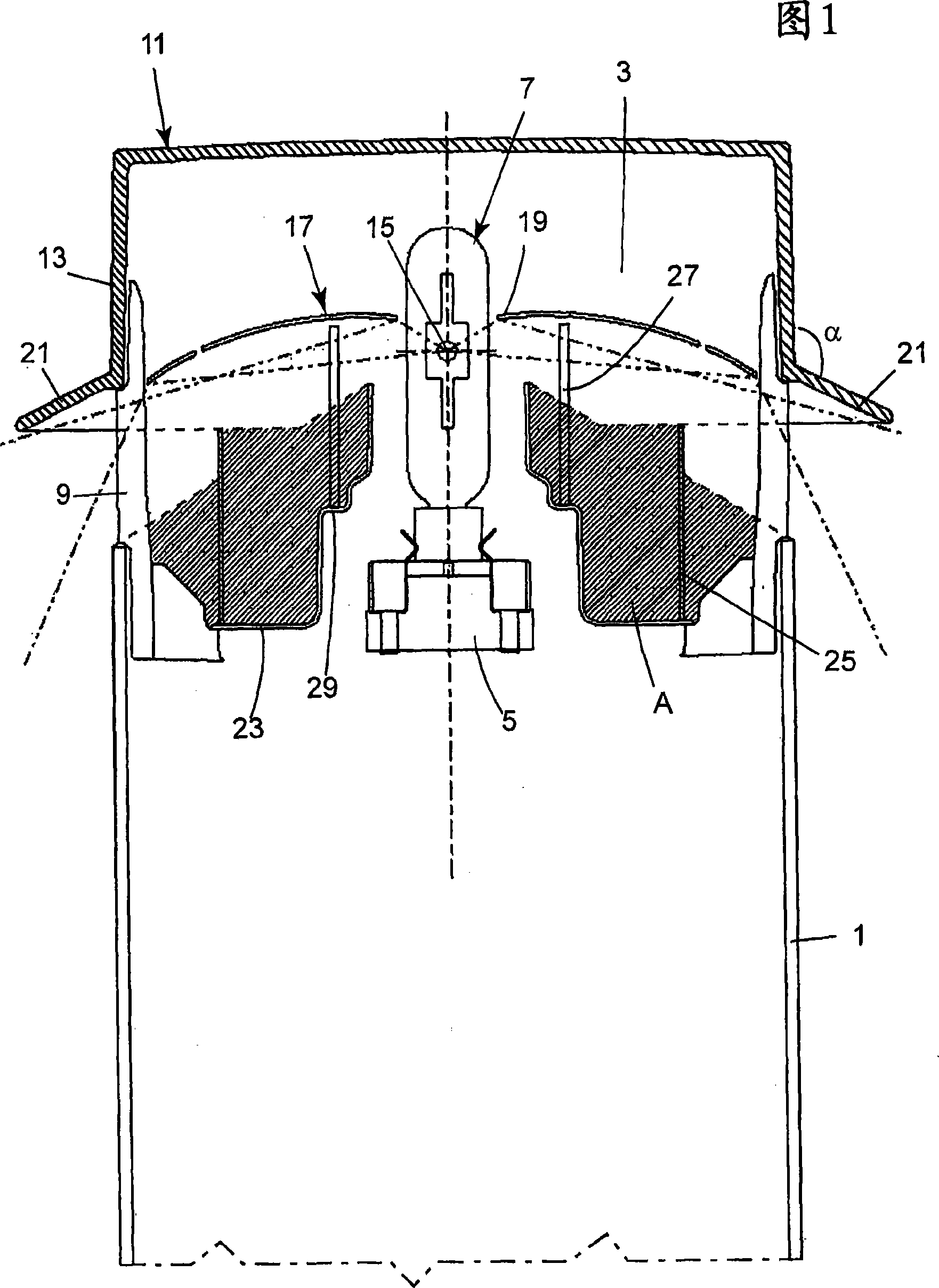 Column lighting device