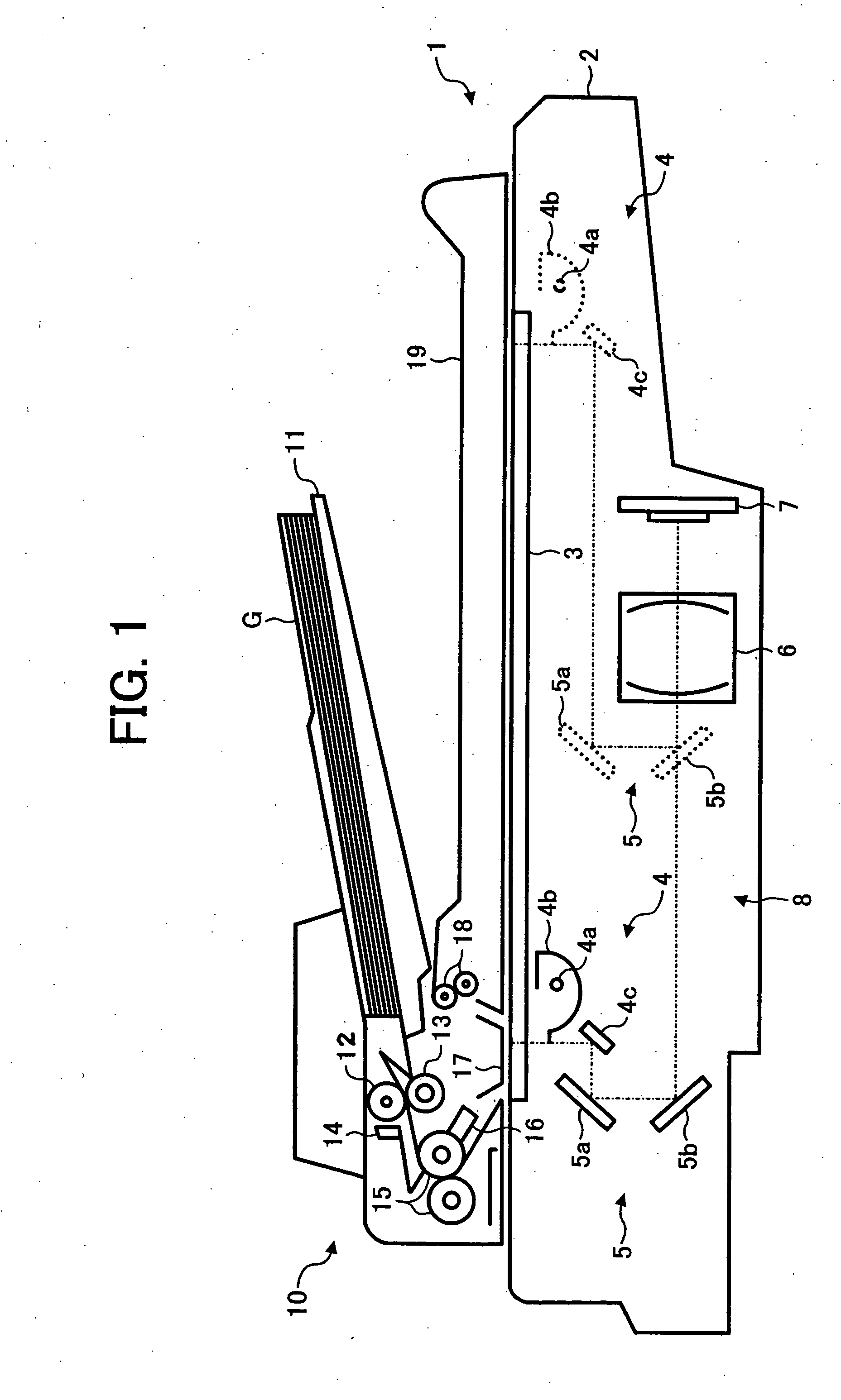 Image processing apparatus resolving dust problem