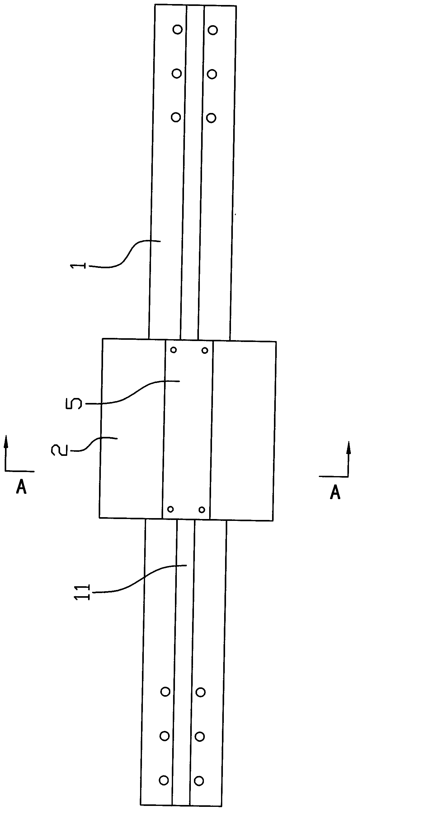 Sliding track device