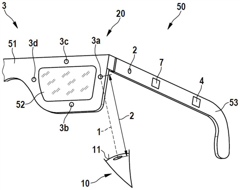 Eye movement tracking device