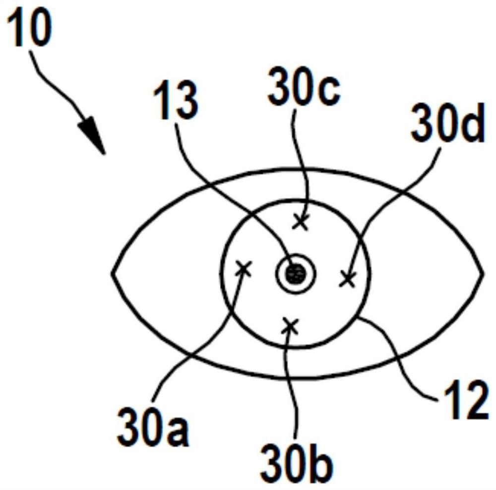 Eye movement tracking device