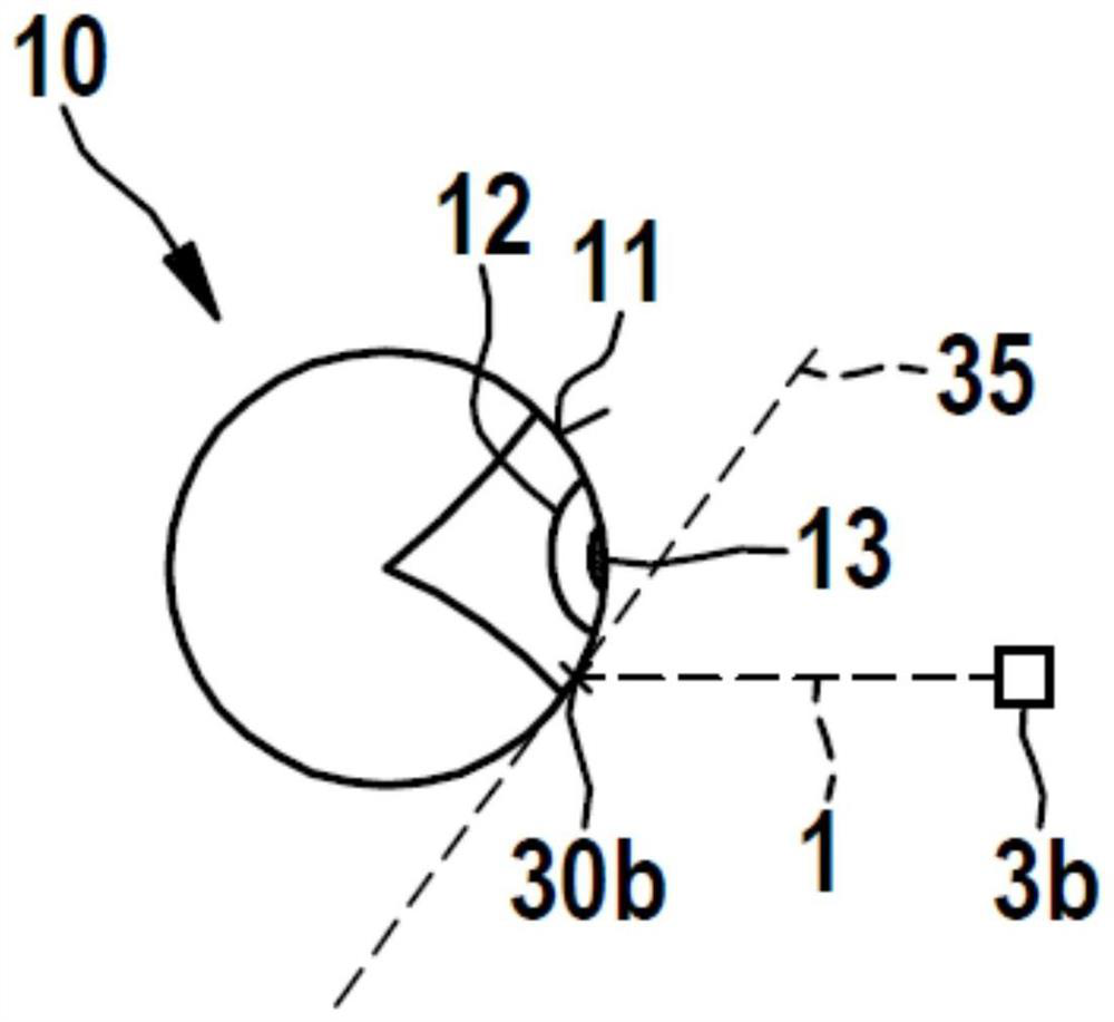 Eye movement tracking device