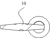 Air deflector of air conditioner and vertical type air conditioner