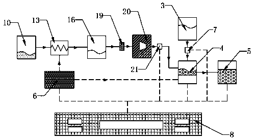 Oil field associated gas recycling device and method