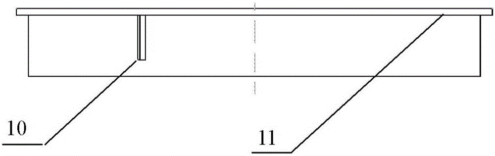 A support structure for a plane mirror on a motion platform