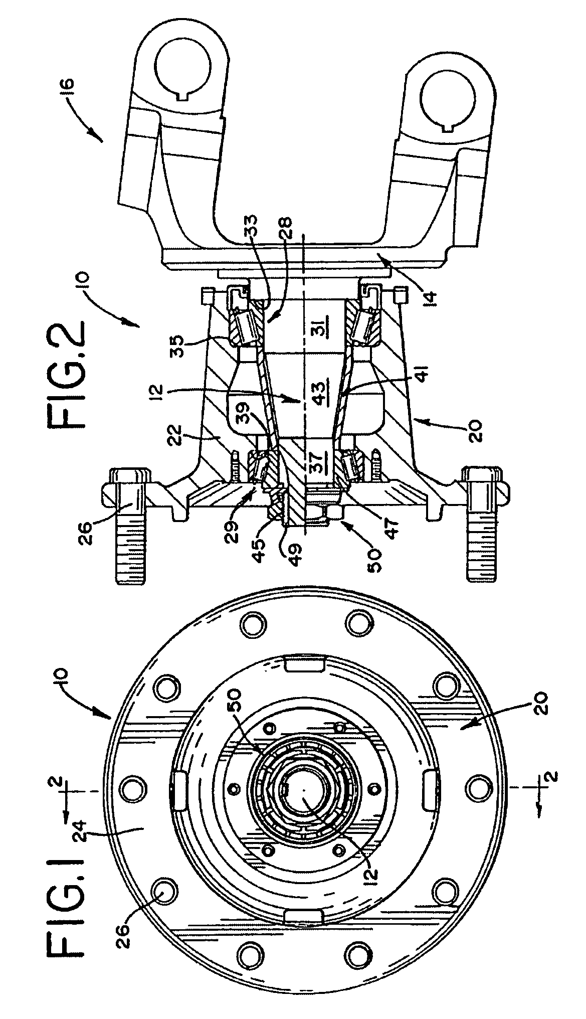 Locking fastener assembly