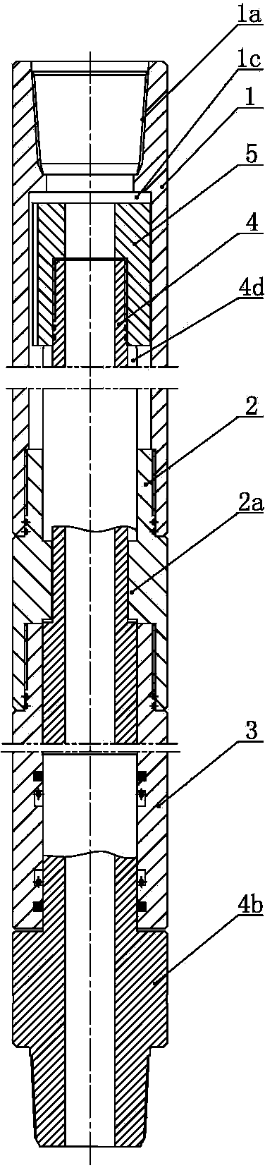 Retraction type long stroke hydraulic power pressurizer