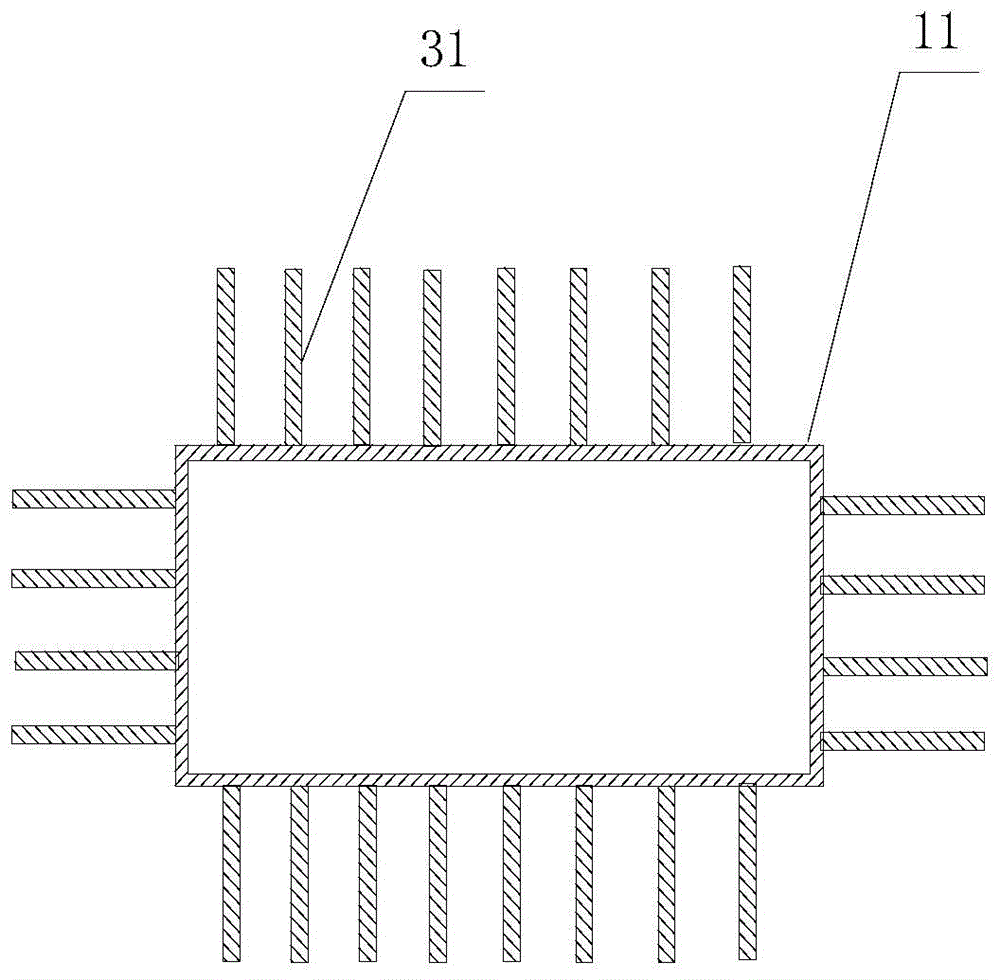 Transformer with automatic water drainage function