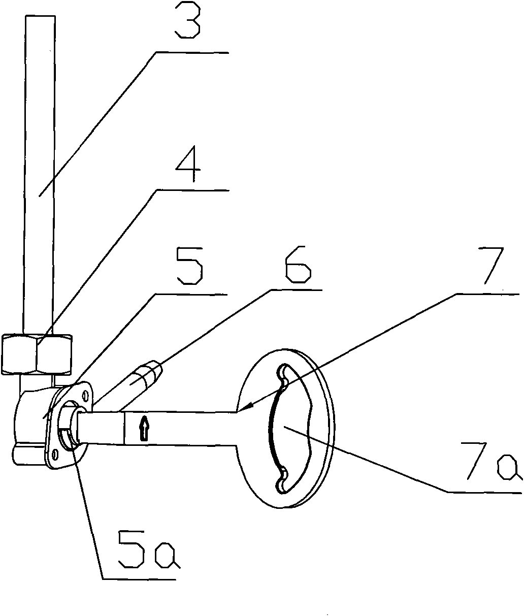 Two-wheeled motorcycle fuel oil anti-theft installation structure