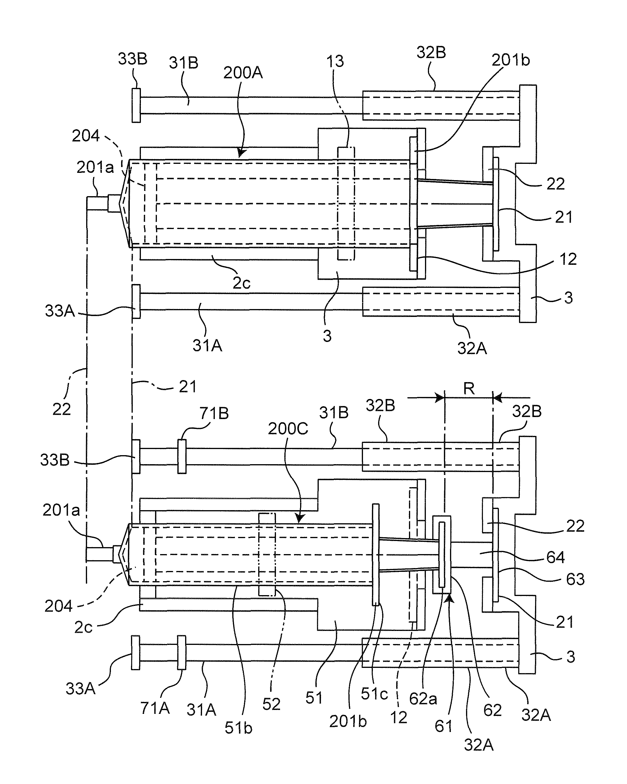 Syringe drive device