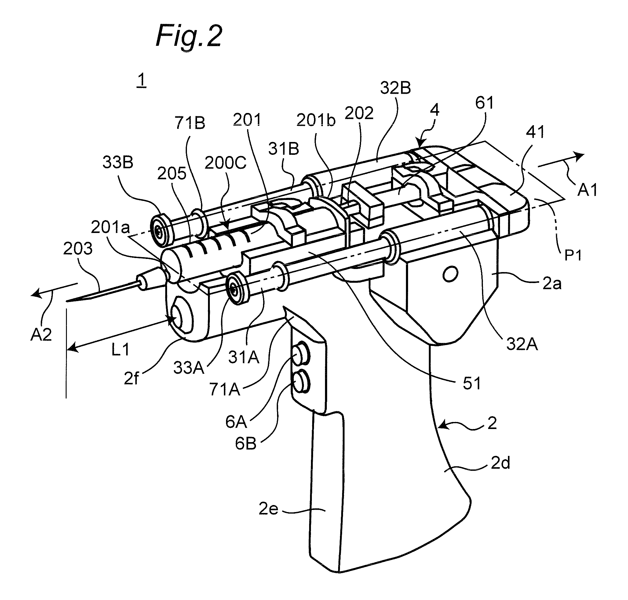 Syringe drive device