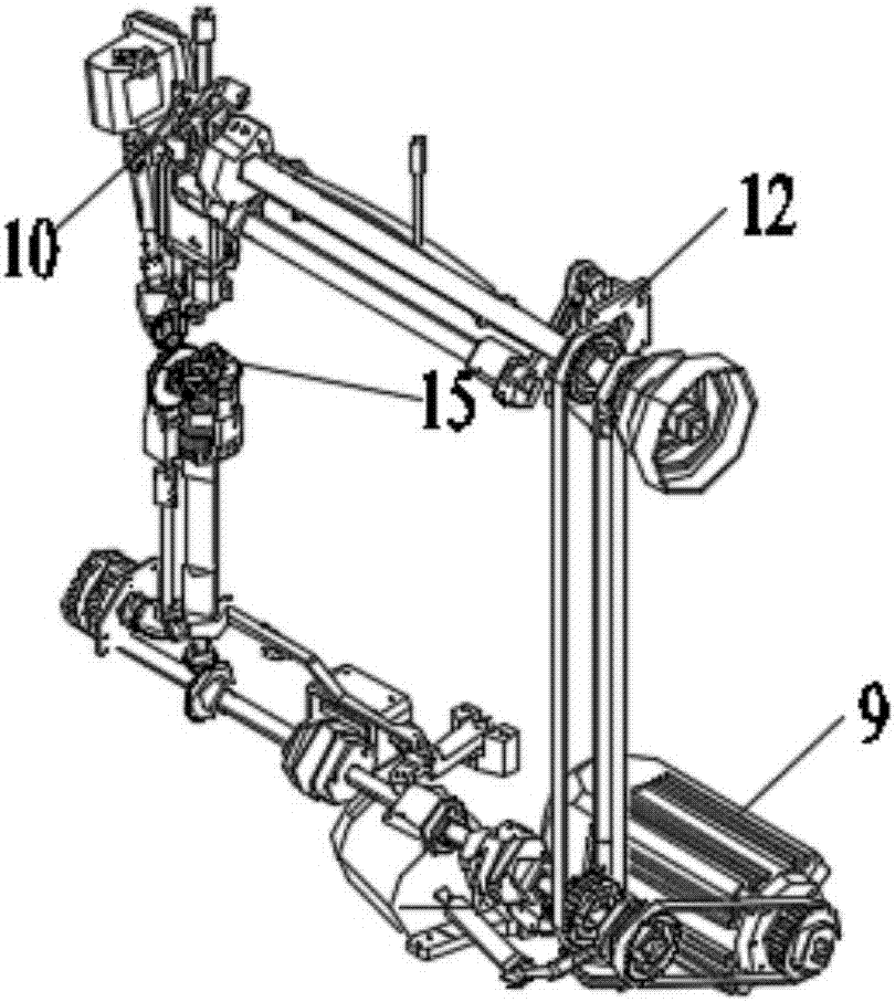 Intelligent sewing machine with independent motor feeding