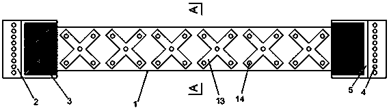 Multi-layer separate type energy-consuming member