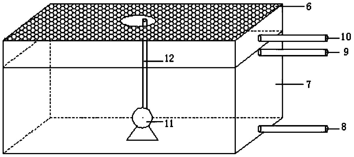 Concave rainwater storage and dispatching pool for green space and decentralized rainwater storage and dispatching pool system