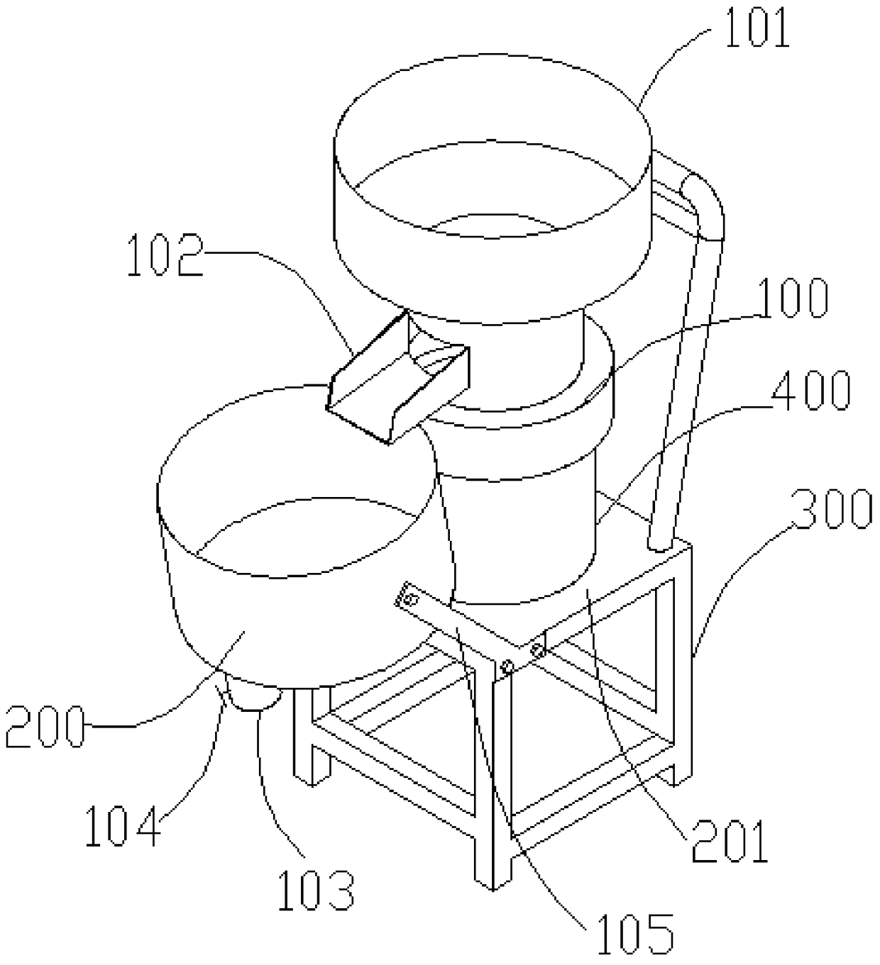 Automatic filter screen device