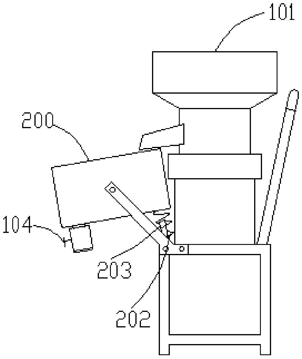 Automatic filter screen device