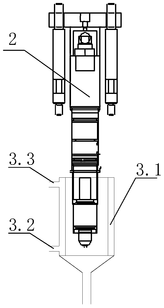 Single-cylinder electronically controlled fuel injector test platform for marine low-speed engine