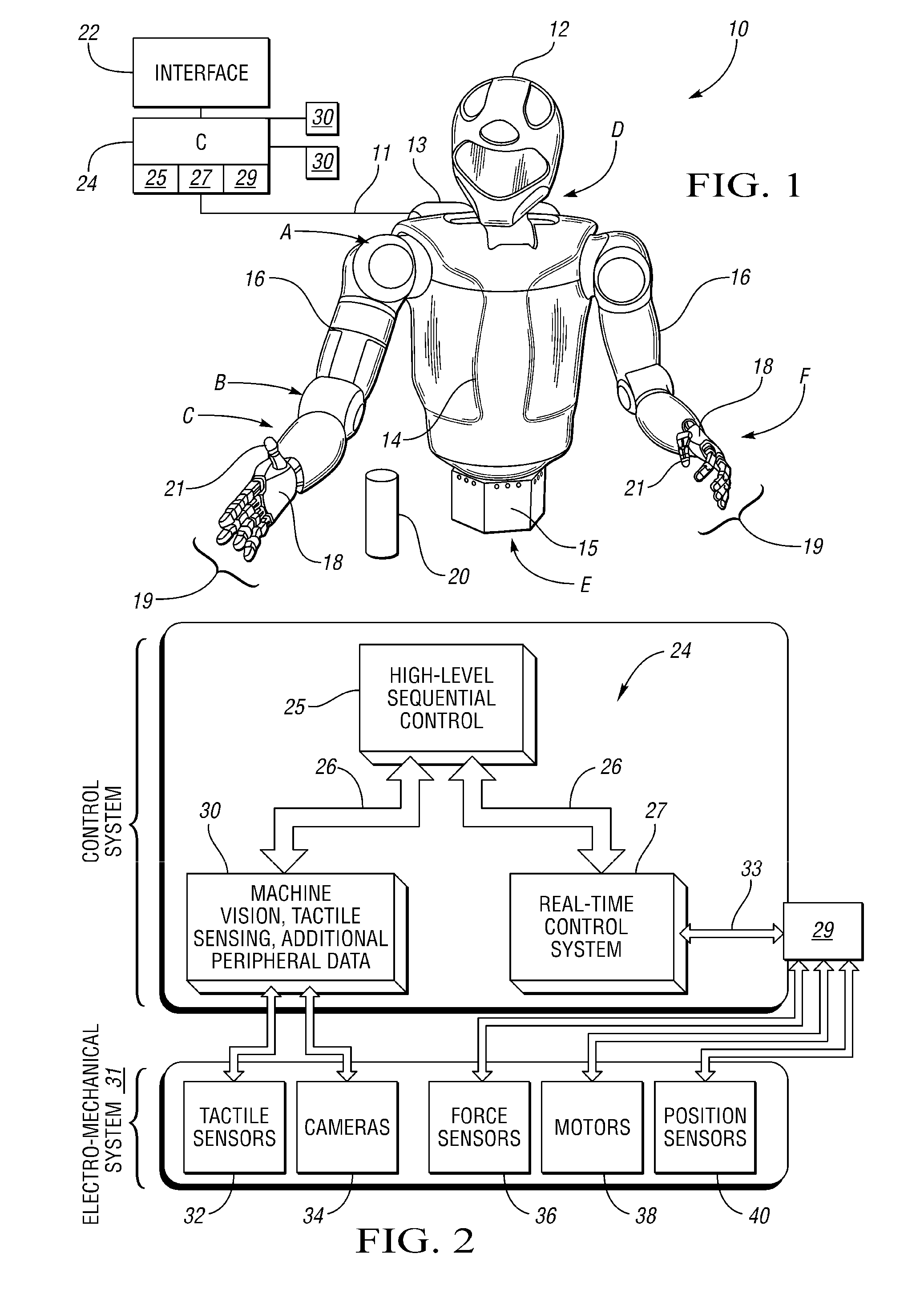 Interactive robot control system and method of use