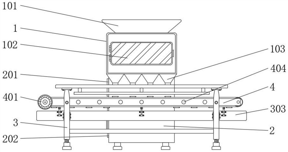 Canning device based on automatic control and provided with protective structure