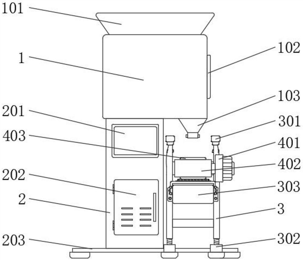 Canning device based on automatic control and provided with protective structure