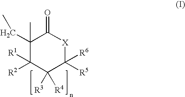 Blends of poly[alpha-methylenelact(one)(am)] homo-and copolymers