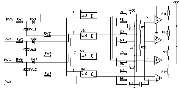 Power transmission and transformation line alarming and monitoring terminal