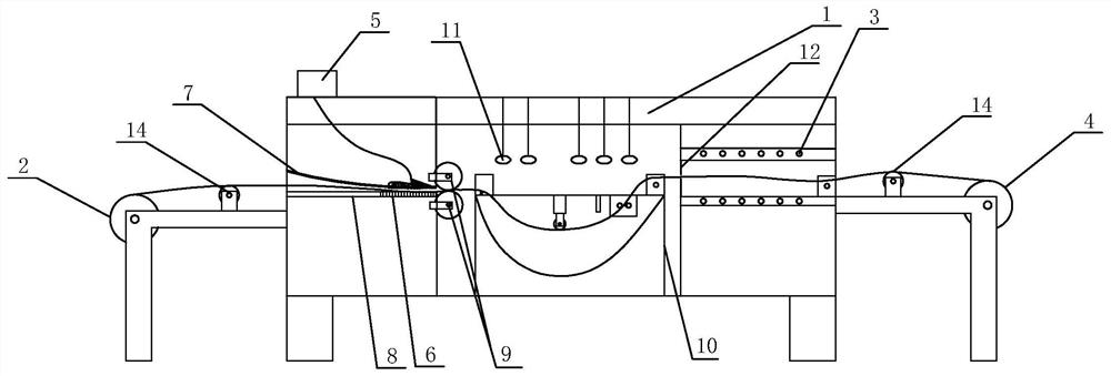 Processing equipment for antibacterial clothing fabric