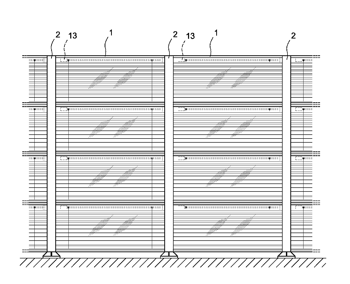 Photorvoltaic soundproof wall