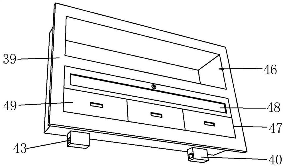 Lifting wardrobe and mounting method thereof